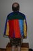 Abstract Colors Gortex Rain Jacket Back