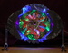 Multiple Lighted Saw Blades In Light Art Sculpture With Plasma Cutting Images