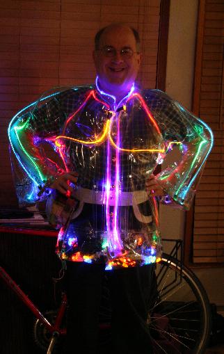 Lighted Bicycle Jacket
