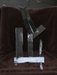 Abstract Steel Sculpture View1