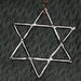 Steel Star Of David Necklace